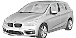 BMW F45 U0538 Fault Code